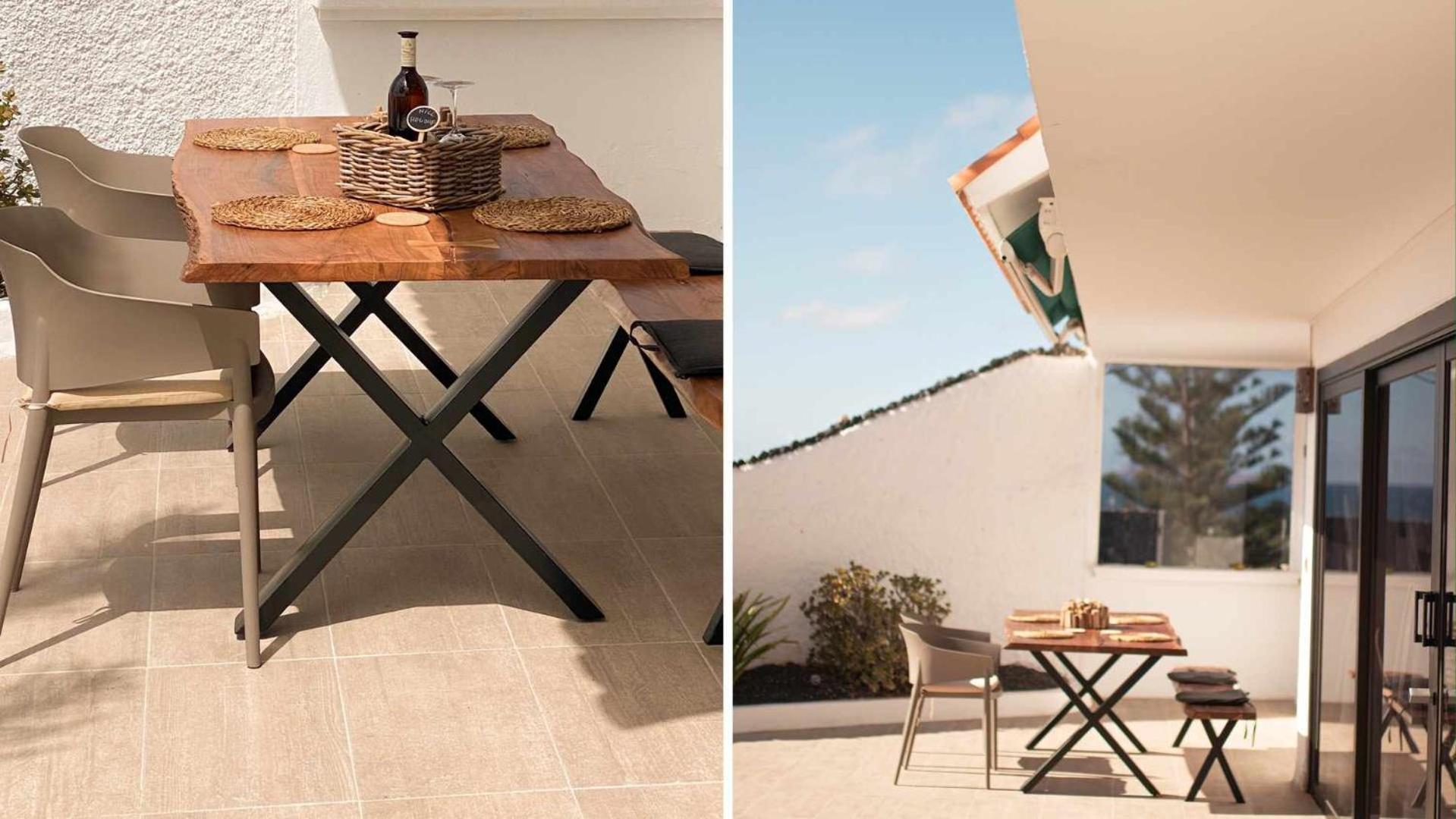 Bungalow Allende Famara Con Piscina Privada Y Ac Экстерьер фото